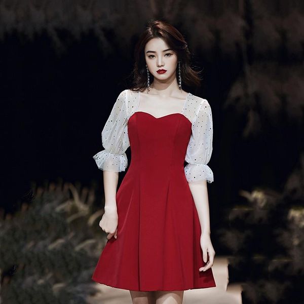 ethnic clothing lady lantern sleeve cheongsam red-white patchwork strapless a-line bride wedding dress gown star mesh qipao perspective vest
ethnic clothing lady lantern sleeve cheongsam red-white patchwork strapless a-line bride wedding dress gown star mesh qipao perspective vest