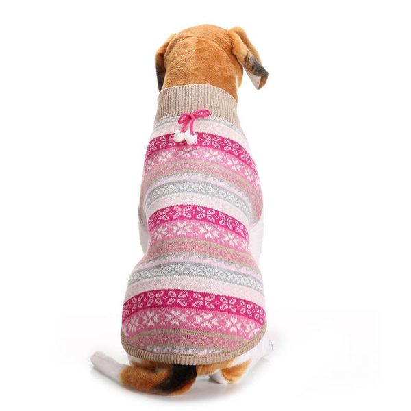 big dog puppy sweater knitted pet cat warm winter clothes kitten apparel