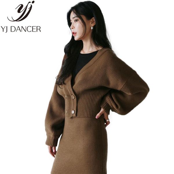 two piece dress set elegant 2021 high street women knitting lantern sleeve v-neck coat pack hip skirt fashion autumn 268, White
two piece dress set elegant 2021 high street women knitting lantern sleeve v-neck coat pack hip skirt fashion autumn 268, White