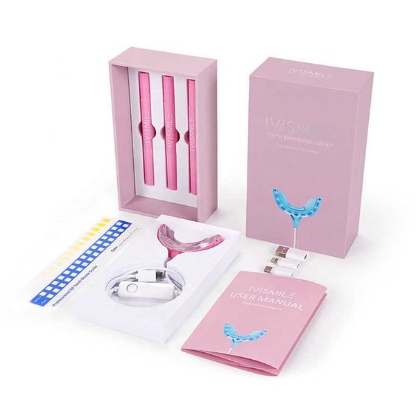 2022 adultshop teeth whitening ivismile kit with led light tooth whiterner gel set home use oral care bleach remove dental stains tools q053
2022 adultshop teeth whitening ivismile kit with led light tooth whiterner gel set home use oral care bleach remove dental stains tools q053