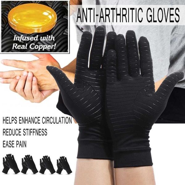 pair women men elastic hand arthritis joint pain relief gloves therapy full fingers compression wrist support, Black;red
pair women men elastic hand arthritis joint pain relief gloves therapy full fingers compression wrist support, Black;red