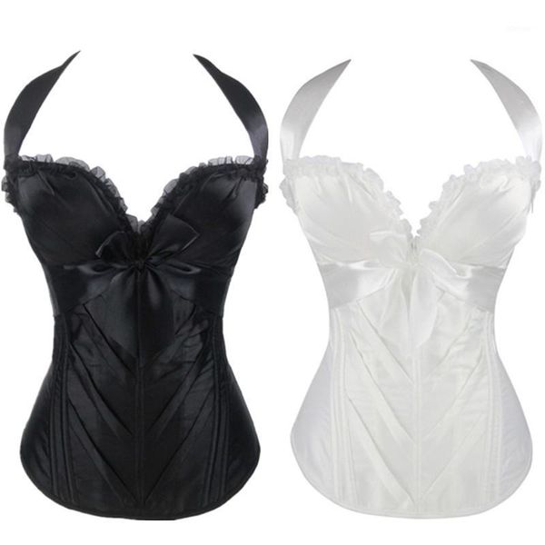 bustiers & corsets black/white waist and satin overbust lace bandage corset for women corselet cincher
bustiers & corsets black/white waist and satin overbust lace bandage corset for women corselet cincher