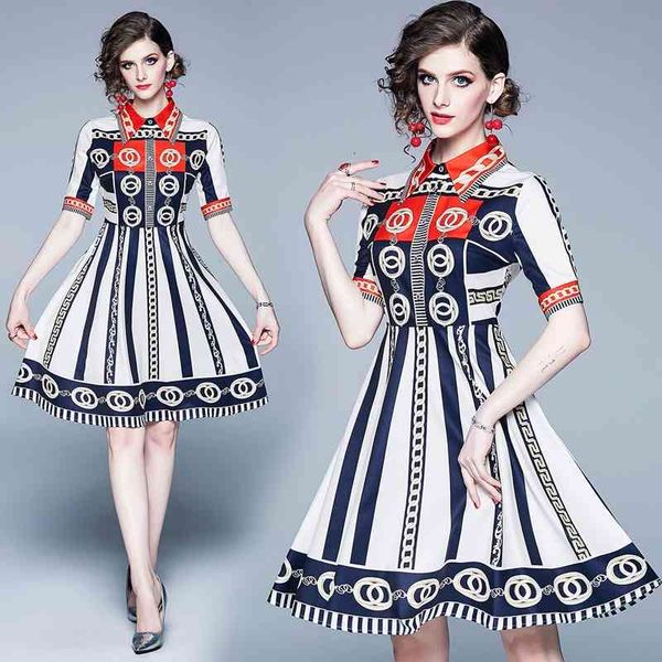 street style women's runway vintage floral print button front lapel neck empire waist pleated dress office ladies slim party dresses, Black;gray
street style women's runway vintage floral print button front lapel neck empire waist pleated dress office ladies slim party dresses, Black;gray
