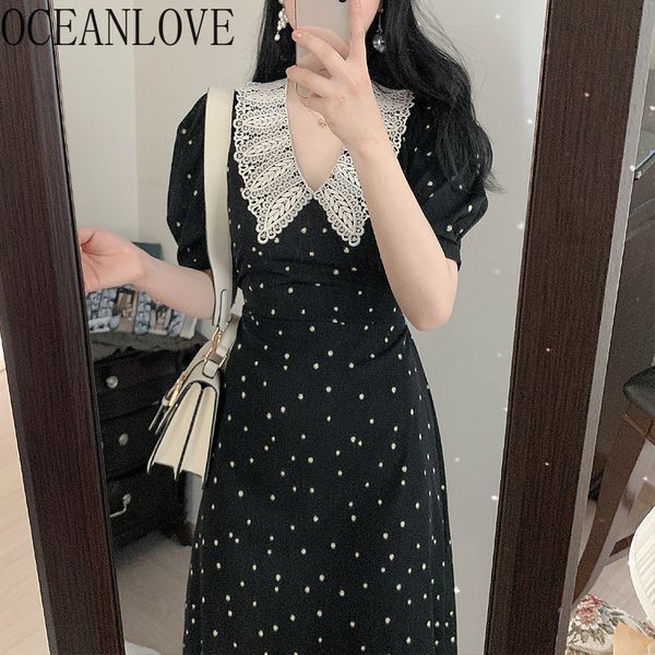 elegant ol korean summer dress lace v neck chiffon vestidos sweet retro high waist dresses 16731 210415, Black;gray
elegant ol korean summer dress lace v neck chiffon vestidos sweet retro high waist dresses 16731 210415, Black;gray