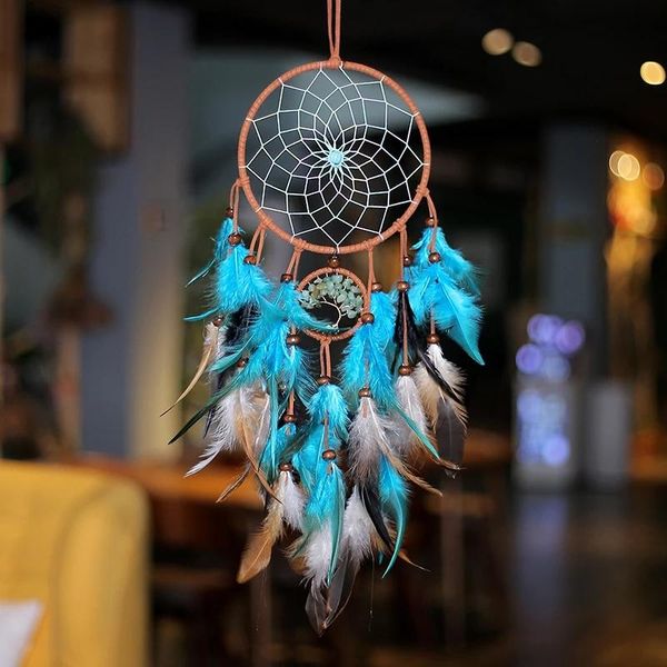 decorative objects & figurines blue color dreamcatcher with led light folk style wind chimes room decoration dream catcher po props balcony
decorative objects & figurines blue color dreamcatcher with led light folk style wind chimes room decoration dream catcher po props balcony