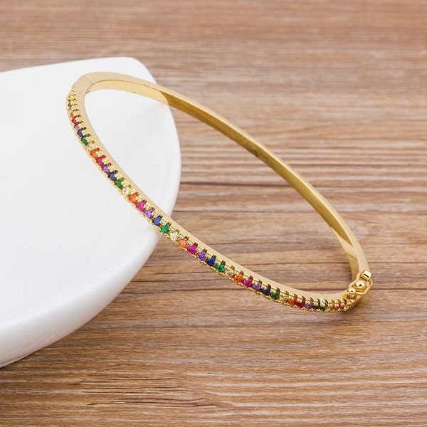 women's rainbow bracelet, jewelry with copper sleeves and rhinestones, new design, fashion, gifts, Golden;silver
women's rainbow bracelet, jewelry with copper sleeves and rhinestones, new design, fashion, gifts, Golden;silver