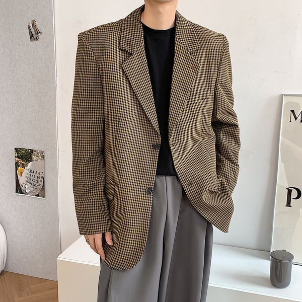 men's suits & blazers men vintage casual loose jacket male women korean streetwear fashion blazer coat man 20cy, White;black
men's suits & blazers men vintage casual loose jacket male women korean streetwear fashion blazer coat man 20cy, White;black