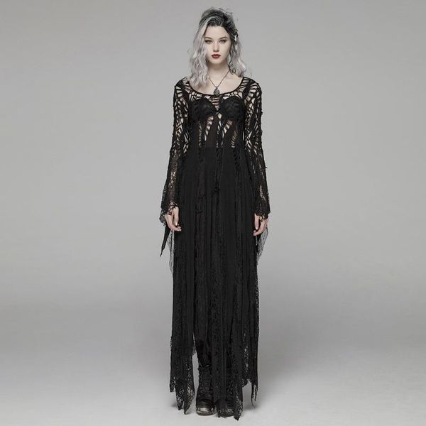 casual dresses punk rave women's gothic elegant long dress retro floral pattern hallow out party personality, Black;gray
casual dresses punk rave women's gothic elegant long dress retro floral pattern hallow out party personality, Black;gray