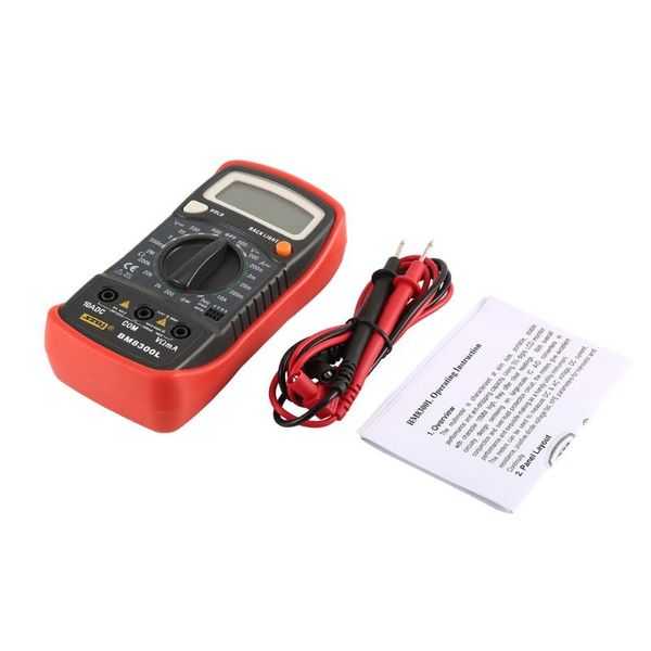 multimeters szbj bm8300l backlight digital lcd multimeter voltmeter ammeter ac dc diode resistence ohm volt tester test current data hold
multimeters szbj bm8300l backlight digital lcd multimeter voltmeter ammeter ac dc diode resistence ohm volt tester test current data hold