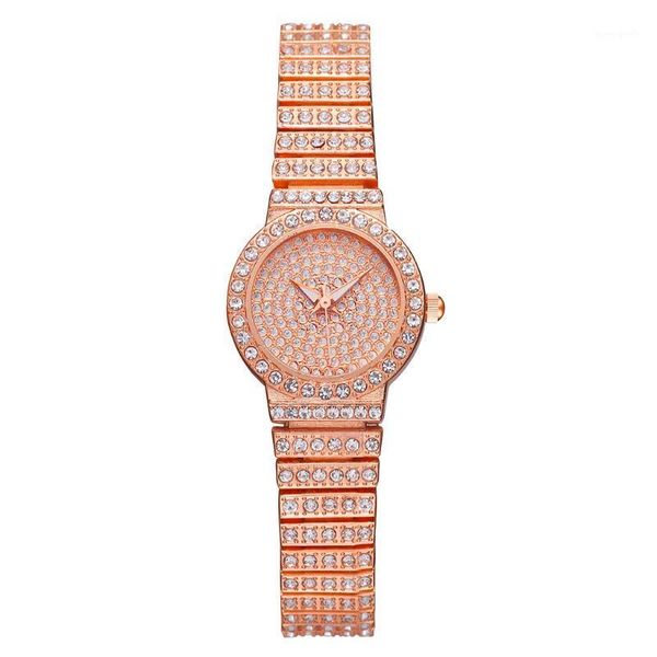 women rose gold full diamond bracelet watches luxury waterproof quartz rhinestone wrist relogio feminino montre femme wristwatches, Slivery;brown
women rose gold full diamond bracelet watches luxury waterproof quartz rhinestone wrist relogio feminino montre femme wristwatches, Slivery;brown