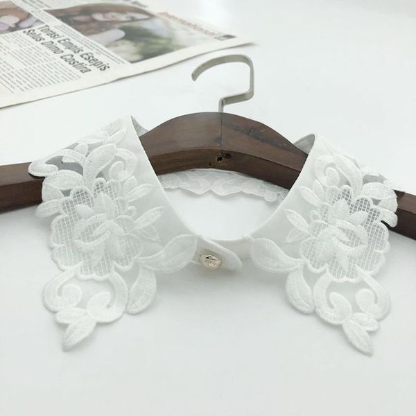 bow ties korean women embroidered lace fake collars female shirt false collar removable half blouse detachable, Black;gray
bow ties korean women embroidered lace fake collars female shirt false collar removable half blouse detachable, Black;gray