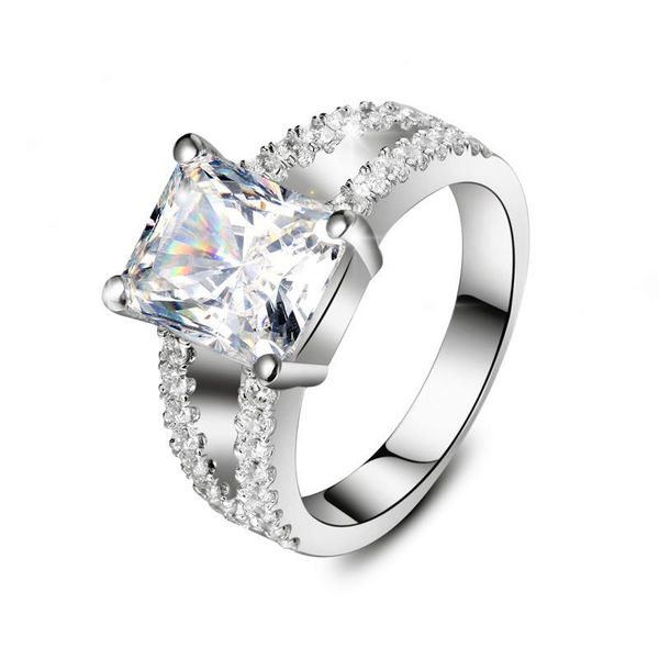 cluster rings 18k brilliant 3.85ct superb solid white gold nscd diamond engagement cushion ring for women wedding classic jewelry, Golden;silver
cluster rings 18k brilliant 3.85ct superb solid white gold nscd diamond engagement cushion ring for women wedding classic jewelry, Golden;silver
