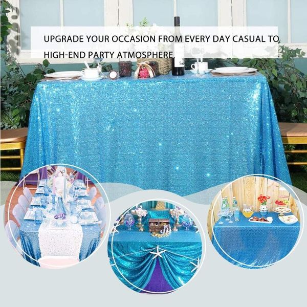 table cloth sequin tablecloth seamless aqua blue 90x132inches geometric for christmas home dining room halloween overlays
table cloth sequin tablecloth seamless aqua blue 90x132inches geometric for christmas home dining room halloween overlays