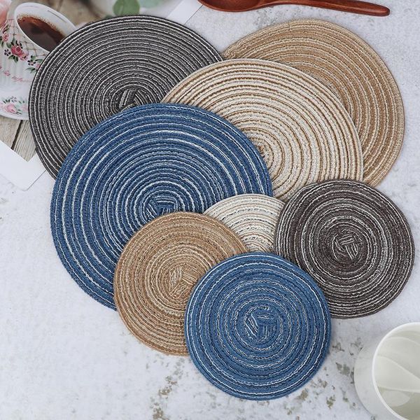 mats & pads hand-made placemat pad coasters kitchen table cotton linen knitting bowl padding mat insulation round placemats
mats & pads hand-made placemat pad coasters kitchen table cotton linen knitting bowl padding mat insulation round placemats
