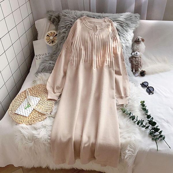 casual dresses knit dress spring fall 2021 v-neck slim mid length over-the-knee a-line base sweater women long fashion jumper shirt y741, Black;gray
casual dresses knit dress spring fall 2021 v-neck slim mid length over-the-knee a-line base sweater women long fashion jumper shirt y741, Black;gray