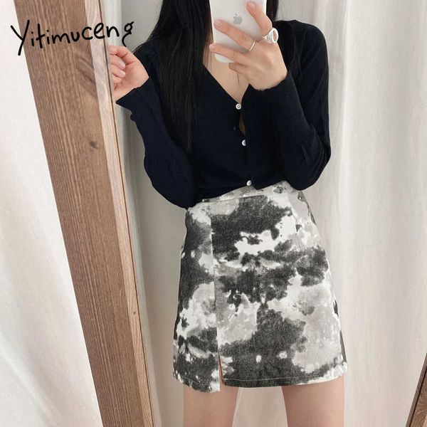 yitimuceng tie dye womens skirts summer slim blue black high waist a-line clothes korean fashion office lady skirt 210601
yitimuceng tie dye womens skirts summer slim blue black high waist a-line clothes korean fashion office lady skirt 210601