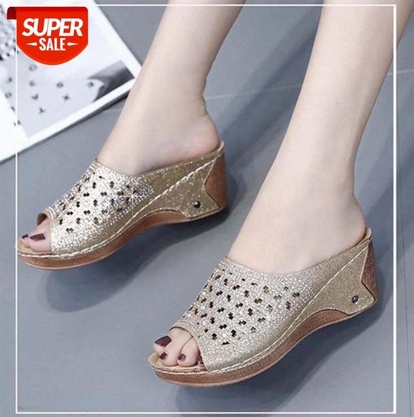 Summer Sandals Women New Wedge Heels Peep Toe Ladies Shoes Fashion Bling Woman Platform Sandalias Mujer #9O3v, Black
Summer Sandals Women New Wedge Heels Peep Toe Ladies Shoes Fashion Bling Woman Platform Sandalias Mujer #9O3v, Black