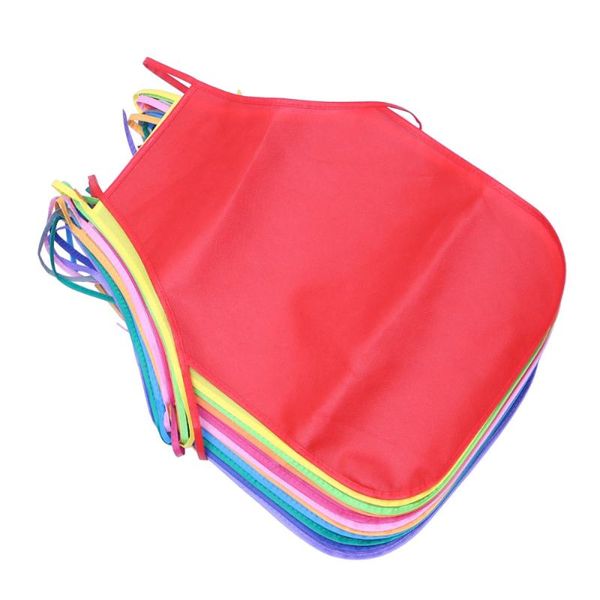 24pcs kids non-woven aprons artists fabric apron for kitchen classroom community event (mixed colors)
24pcs kids non-woven aprons artists fabric apron for kitchen classroom community event (mixed colors)