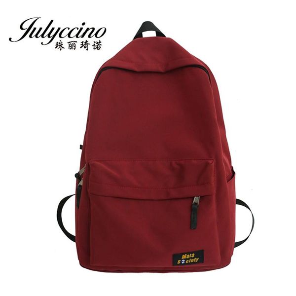 backpack julyccino couple schoolbag fashion lady student nylon shoulder bag large capacity travel for teenagers
backpack julyccino couple schoolbag fashion lady student nylon shoulder bag large capacity travel for teenagers