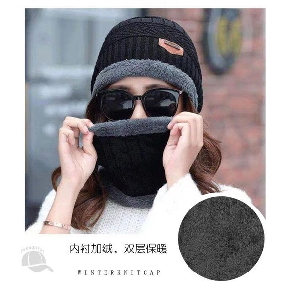 outdoor hats autumn and winter korean hat bib cover knitted men's windproof warm wool plus plush head baotou women, Black;white
outdoor hats autumn and winter korean hat bib cover knitted men's windproof warm wool plus plush head baotou women, Black;white