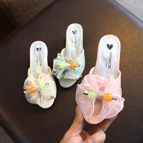 slipper summer girls sandals with heel fashion crystal shiny glitter shoes children princess bow tie pearl dancing shoesx85, Black;grey
slipper summer girls sandals with heel fashion crystal shiny glitter shoes children princess bow tie pearl dancing shoesx85, Black;grey