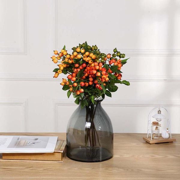 artificial fruit green plant fake berry with leaf home room desk decor foliage floral decoration arrangement decorative flowers & wreaths
artificial fruit green plant fake berry with leaf home room desk decor foliage floral decoration arrangement decorative flowers & wreaths