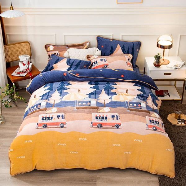 bedding sets 2021 products thickened warm milk fleece reactive print bed set luxury king size 4-piece set.
bedding sets 2021 products thickened warm milk fleece reactive print bed set luxury king size 4-piece set.