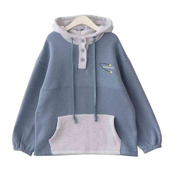 women's hoodie, large street clothing, korean harajuku animation aesthetic style, youth winter clothing, Black
women's hoodie, large street clothing, korean harajuku animation aesthetic style, youth winter clothing, Black