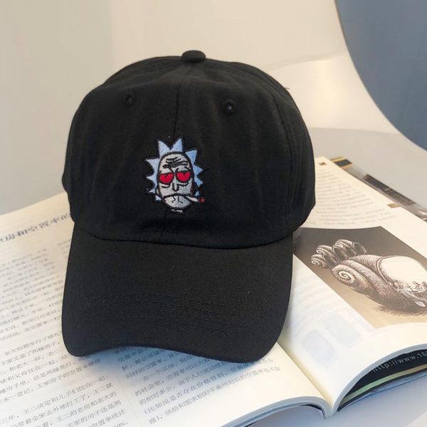 anime cartoon rick and morti head embroidered baseball cap men's women's sunshade fashion leisure cap, Black;white
anime cartoon rick and morti head embroidered baseball cap men's women's sunshade fashion leisure cap, Black;white