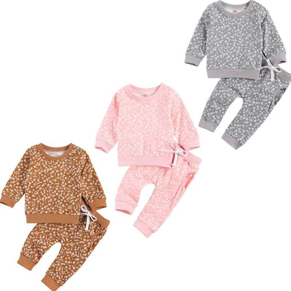 clothing sets baby girls born boys clothes flowers print long sleeve pullover sweatshirt pants 3 colors, White
clothing sets baby girls born boys clothes flowers print long sleeve pullover sweatshirt pants 3 colors, White