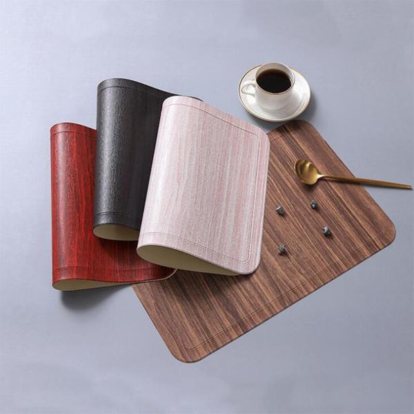 table runner wood pattern pu placemat thickened waterproof non-slip insulation bowl plate mat simple decoration
table runner wood pattern pu placemat thickened waterproof non-slip insulation bowl plate mat simple decoration