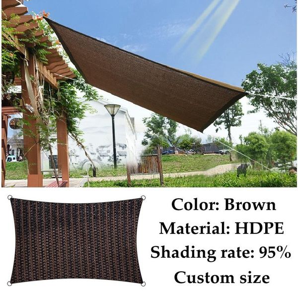 shade brown rectangle sun sails outdoor car awning shading 95% net garden terrace yard gazebos netting toldos fabric proof
shade brown rectangle sun sails outdoor car awning shading 95% net garden terrace yard gazebos netting toldos fabric proof