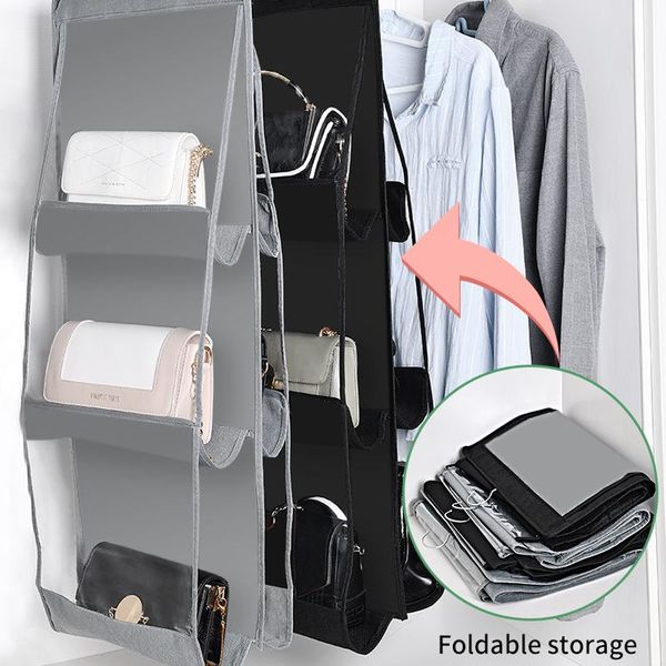 pocket hanging handbag organizer for wardrobe closet transparent storage bag door wall clear sundry shoe with hanger bags
pocket hanging handbag organizer for wardrobe closet transparent storage bag door wall clear sundry shoe with hanger bags