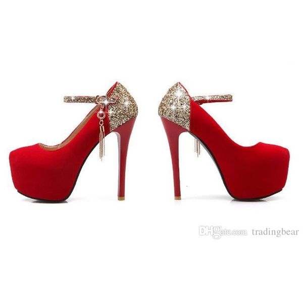 plus stiletto heel sequins red blue wedding high platform dance shoes 3 colors size 34 to 40 41 42, Black
plus stiletto heel sequins red blue wedding high platform dance shoes 3 colors size 34 to 40 41 42, Black