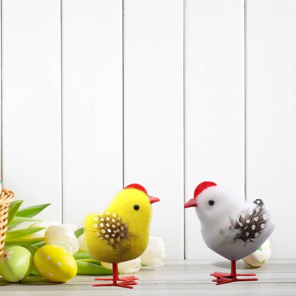 easter chicken decorations, children's toys, day gifts chicks at stand on the table of moss garden decorative objects & figurines
easter chicken decorations, children's toys, day gifts chicks at stand on the table of moss garden decorative objects & figurines