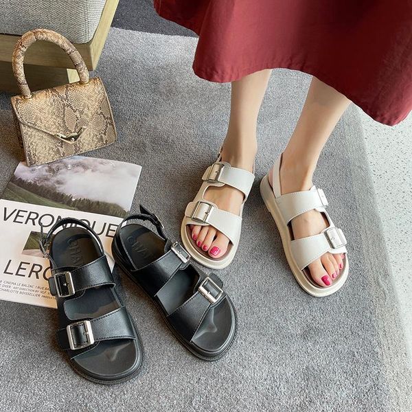 sandals roman 2021 women's low-heeled shoes with strap all-match muffins shoe suit female beige gladiator flat gi, Black
sandals roman 2021 women's low-heeled shoes with strap all-match muffins shoe suit female beige gladiator flat gi, Black
