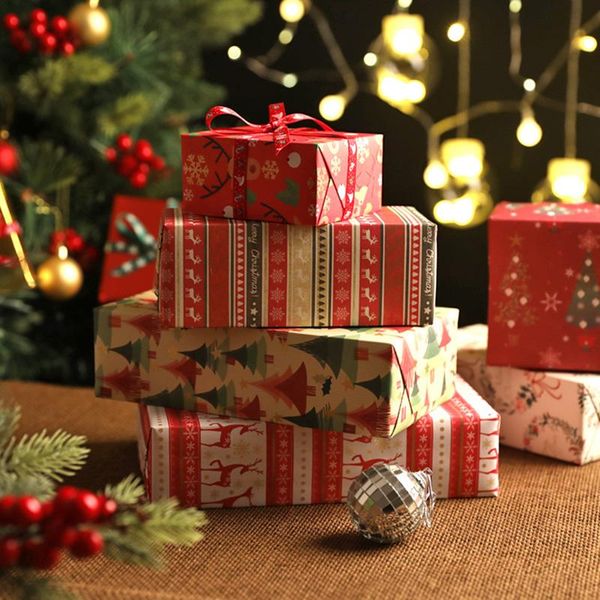 5pcs cartoon christmas wrapping paper gift box diy handmade wallpaper book wrap other arts and crafts
5pcs cartoon christmas wrapping paper gift box diy handmade wallpaper book wrap other arts and crafts