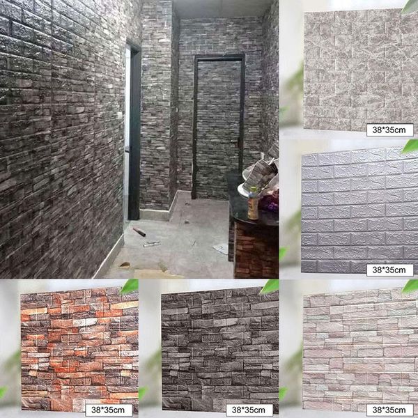 wallpapers waterproof 3d brick wall sticker self-adhesive wallpaper pe cotton foam covering living room diy background decor
wallpapers waterproof 3d brick wall sticker self-adhesive wallpaper pe cotton foam covering living room diy background decor