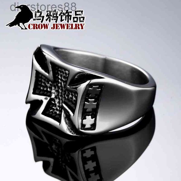 ring personalized hand decoration korean titanium steel cross men's crow jewelry wj-097, Silver
ring personalized hand decoration korean titanium steel cross men's crow jewelry wj-097, Silver