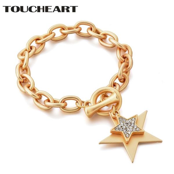 charm bracelets toucheart gold star cuff bangles charms for women men bracelet friendship jewelry stainless steel sbr190058, Golden;silver
charm bracelets toucheart gold star cuff bangles charms for women men bracelet friendship jewelry stainless steel sbr190058, Golden;silver