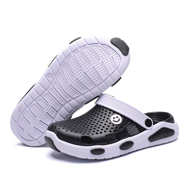 summer comfortable fashion sandals outdoor hole shoe men's women's beach slippers lady gentlemen flip flops children walking, Black
summer comfortable fashion sandals outdoor hole shoe men's women's beach slippers lady gentlemen flip flops children walking, Black