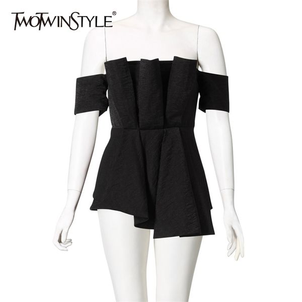 black ruched slim shirt for women slash neck short sleeve blouse female fashion clothing summer 210524, White
black ruched slim shirt for women slash neck short sleeve blouse female fashion clothing summer 210524, White