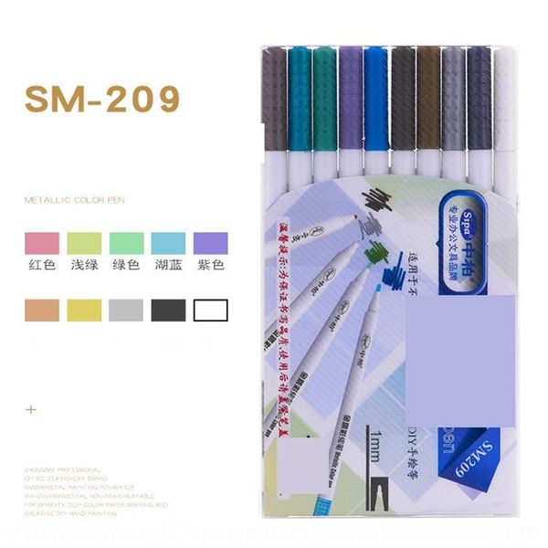 uuy1 zhongbai sm209 painting s metal diy marking marking penpen paint marker 10 color stationery album diy graffiti black, Black;red
uuy1 zhongbai sm209 painting s metal diy marking marking penpen paint marker 10 color stationery album diy graffiti black, Black;red