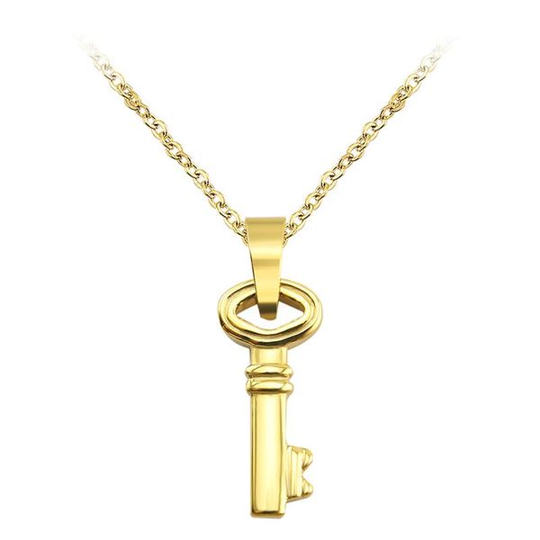 pendant necklaces gold silver color key 316l stainless steel necklace chain trendy choker
pendant necklaces gold silver color key 316l stainless steel necklace chain trendy choker