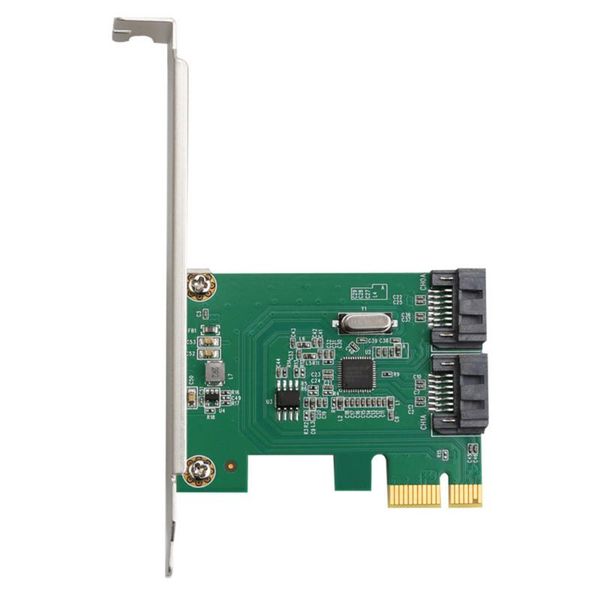 computer cables & connectors asm1061 chip pcie 2.0 x1 to 2 port sata3.0 riser card sata iii pci-e adapter 6gbps expansion converter
computer cables & connectors asm1061 chip pcie 2.0 x1 to 2 port sata3.0 riser card sata iii pci-e adapter 6gbps expansion converter