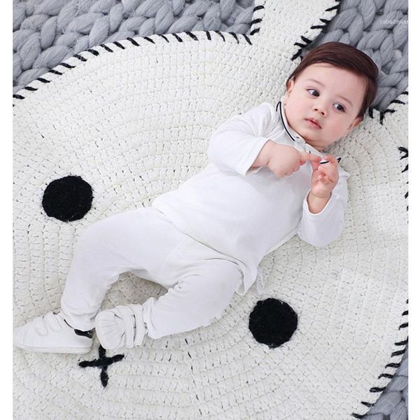 clothing sets spring and autumn 3-24m infant cotton clothes baby boys solid color long-sleeved hedging bottoming shirt trousers pants1, White
clothing sets spring and autumn 3-24m infant cotton clothes baby boys solid color long-sleeved hedging bottoming shirt trousers pants1, White