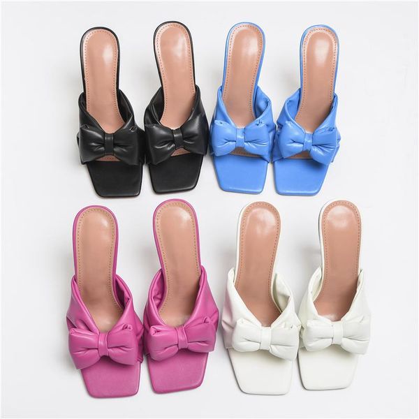 dress shoes womenslides outside slippers summers 11cm high heels bow sandals lady s blue mules plus size luxury design, Black
dress shoes womenslides outside slippers summers 11cm high heels bow sandals lady s blue mules plus size luxury design, Black