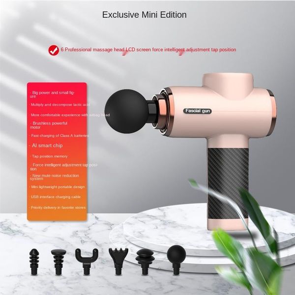 mini fascia gun high value electric silent massager fitness equipment to relax muscles portable hand holding massage
mini fascia gun high value electric silent massager fitness equipment to relax muscles portable hand holding massage