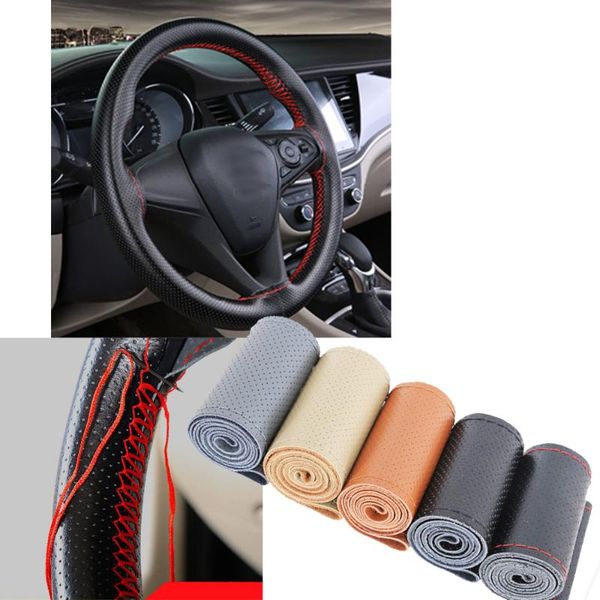 steering wheel covers for 38cm car braid cover needles and thread artificial leather suite diy texture soft auto accessories
steering wheel covers for 38cm car braid cover needles and thread artificial leather suite diy texture soft auto accessories