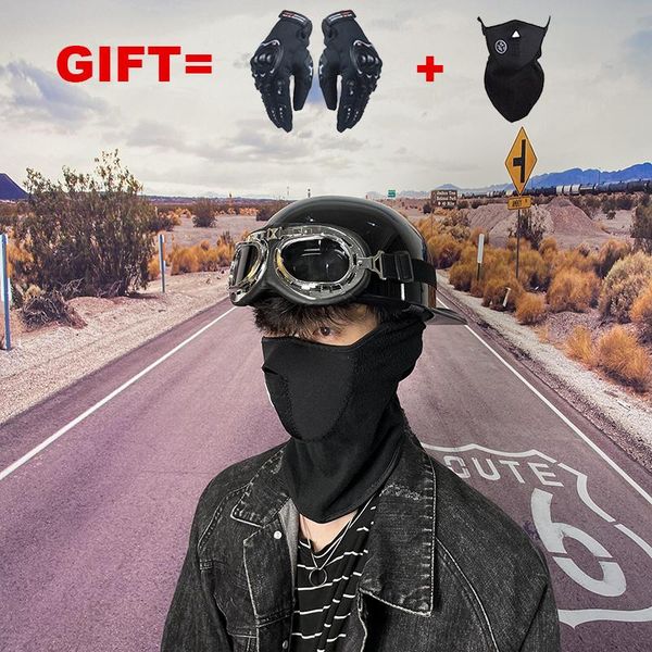 motorcycle helmets 2 gifts helmet half face vintage motorbike motocross biker riding for adults
motorcycle helmets 2 gifts helmet half face vintage motorbike motocross biker riding for adults